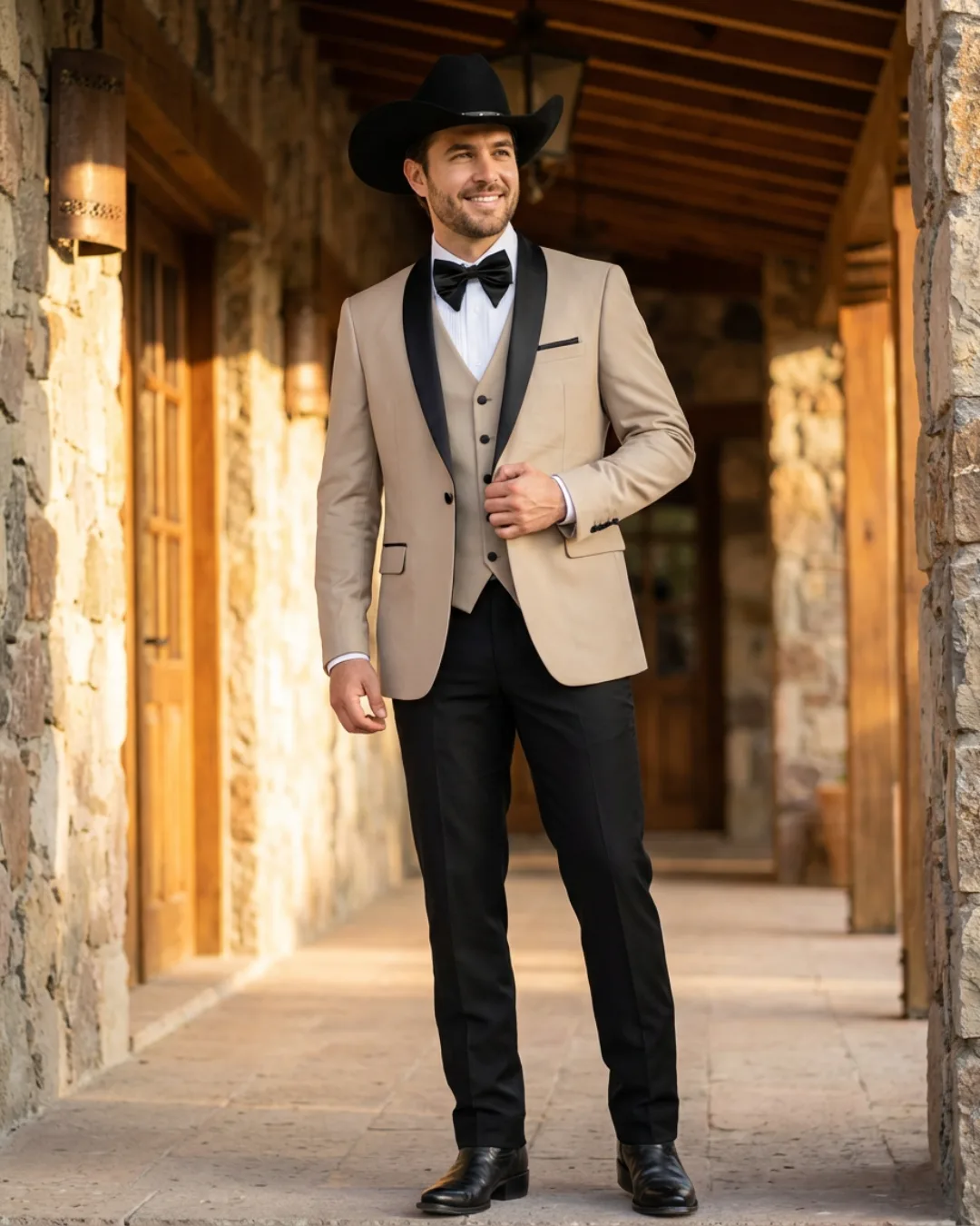Modelo 153 — Smoking Vaquero Coordinado
